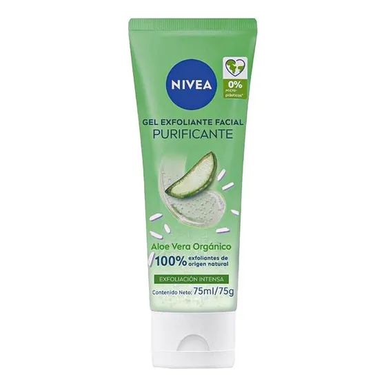 Gel Nivea Exfoliante De Arroz Y Aloe 75 Ml