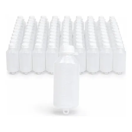 Frasco Alimentação E Nutrição Enteral 300ml Kit 60un Golmed Branco
