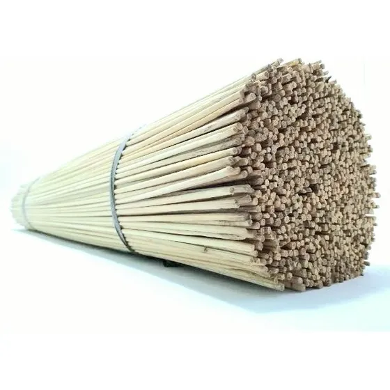 Vareta De Bambu 45cm Diâmetro 4mm Pacote Com 200uni