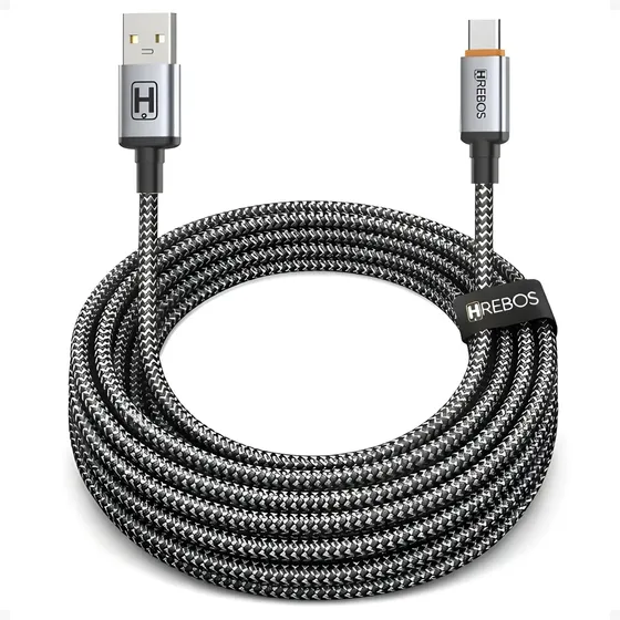 Cabo Carregador Celular Usb-a Para Usb Tipo-c 3 Metros 60w