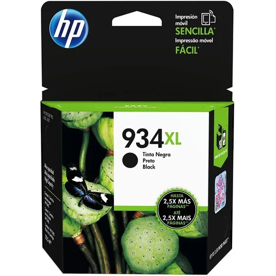 Cartucho Hp 934xl Preto 25,5 Ml Original