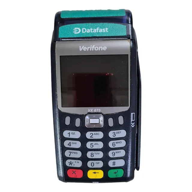 Equipo De Venta Con Tarjeta Datafast Modelo Vx 675