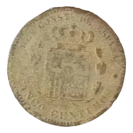 5 Centavos España 1879