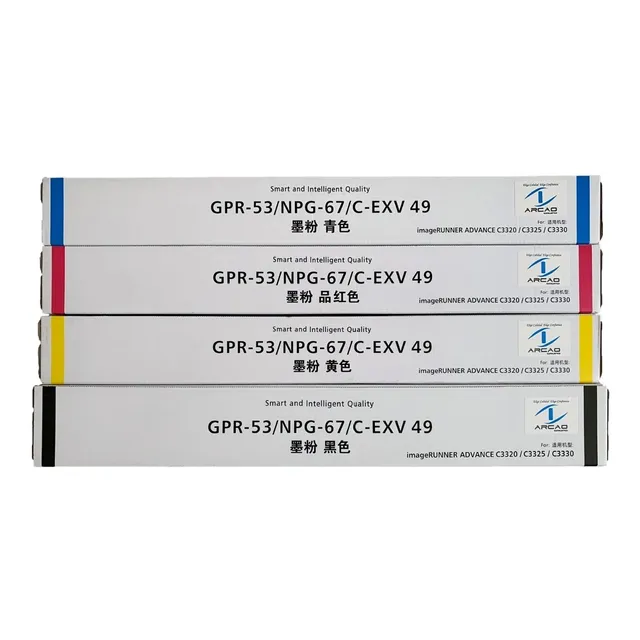 Kit Toner Gpr 53 Para Canon Ir Adv C3330 C3325 C3530 C3025