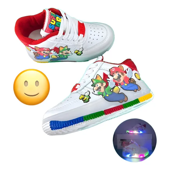 Zapatos  Deportivos De Niño Y Niña  De Luces 