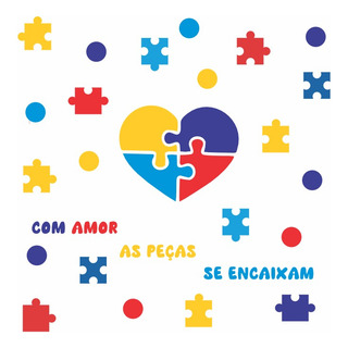 Papel De Parede - Recorte- Autismo, Quebra Cabeça Papel De Parede - Recorte- Autismo, Quebra Cabeça