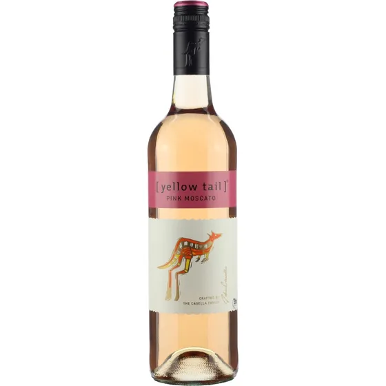 Vinho Australiano Yellow Tail Pink Moscato 750ML