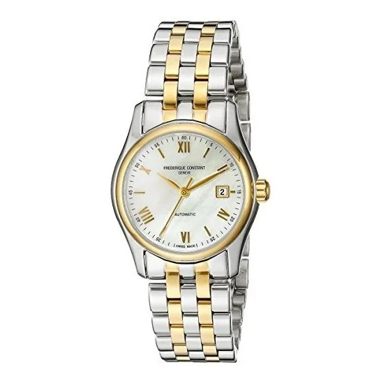 Reloj Amarillo Automático Suizo Mujer Frederique Constant
