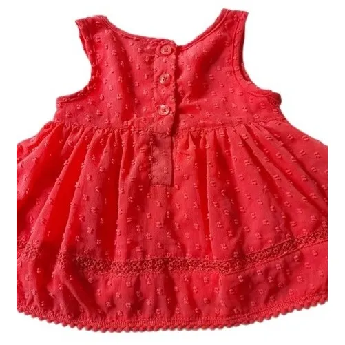 Vestido Para Bebé. 3-6 Meses. Marca: Calvin Klein