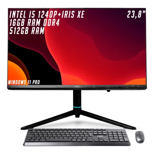 Computador All In One 32 Core I7 16gb Ssd 512gb Wi-fi 5ghz