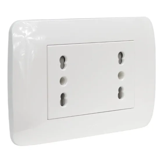 Toma De Corriente Duplex 10/16a 250v Blanco Lexo