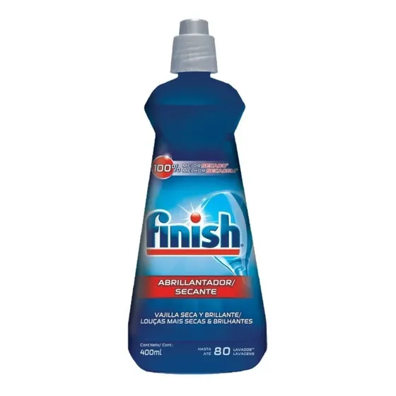 Finish Abrillantador Secante Enjuague Para Lavavajilla 400ml