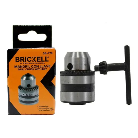 Mandril Con Llave Sb-778 3/8 Pulgadas.  Brickell
