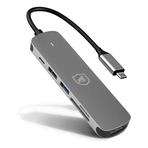 Usb C Hub Multiport Adapter 8 In 1 Satechi V3 W/ 8k Hdmi