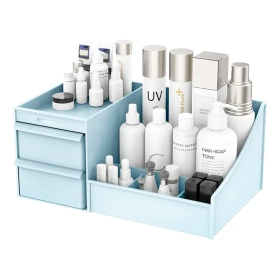 Caja Organizadora Grande Cosméticos Escritorio Tocador Ax