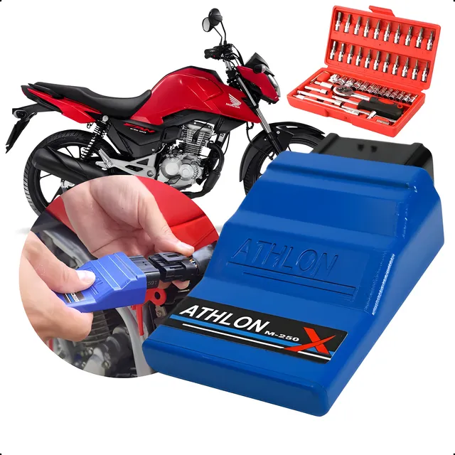 Módulo Athlon M250x Novo Profissional Com Mapa + Brinde