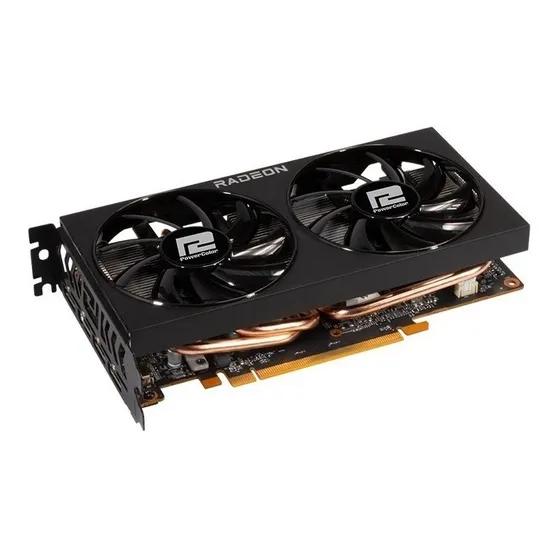Placa de video AMD PowerColor Fighter Radeon 6600 Series RX 6600 AXRX 6600 8GBD6-3DH 8GB
