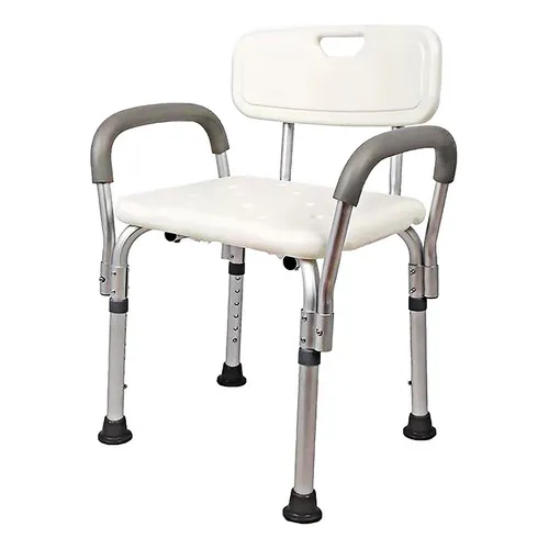 Silla Para Ducha Con Brazos Ajustables 2