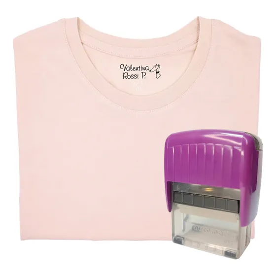Timbre Marcador De Ropa / Tela.  Sello Textil Personalizado.