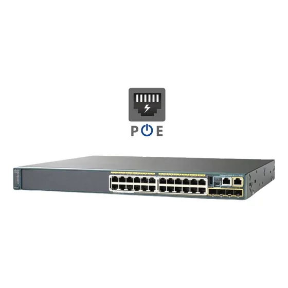 Switch Administrable Cisco Ws2960 Poe 24 Puertos 10/100/1000
