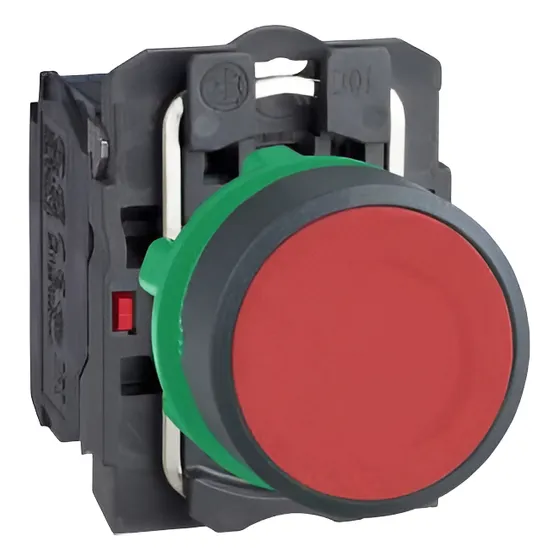 Boton Pulsador Rasante 10a 1nc 22mm