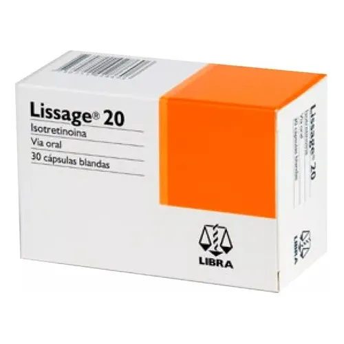 Lissage® 20mg X 30 Cápsulas