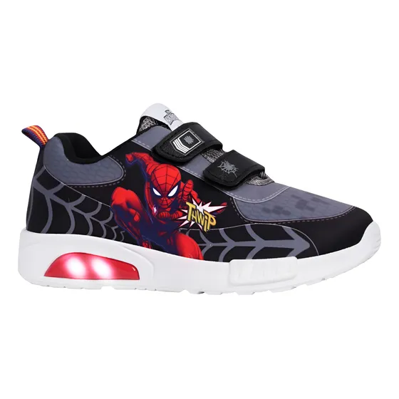 Zapatillas Niños Spiderman Luz Led Footy
