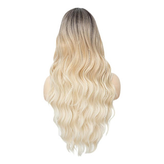 Pelucas Para Mujer Cabello Natural 64 Cm,peluca Rubia Pelucas Para Mujer Cabello Natural 64 Cm,peluca Rubia