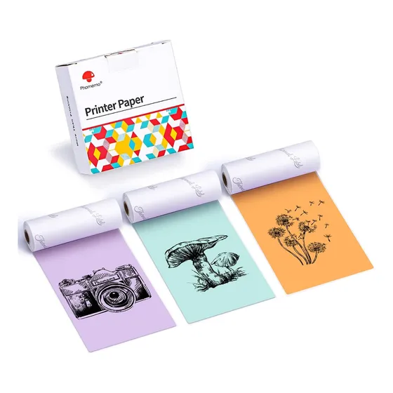 Papel Adhesivo De Color De 77mm Para M03/m03as/m04s/m04as