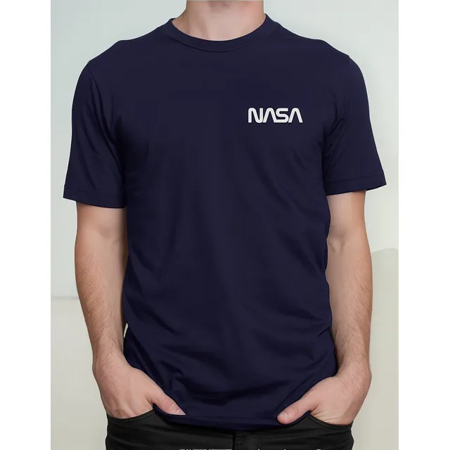 Camiseta Camisa Nasa Logo Peq Tumblr Geek Space Nerd Blusa
