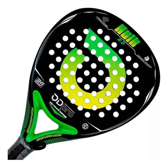Paleta Padel Odpro Hulk 2.0 Fibra Vidrio Evasoft Satinada