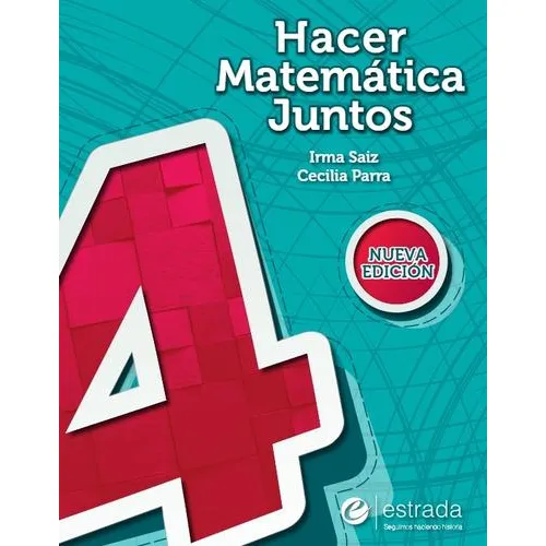 Hacer Matematica Juntos 4 - N/ed. Pack, De Vv. Aa.., Vol. 1. Editorial N/a, Edición Nueva Edición En Español