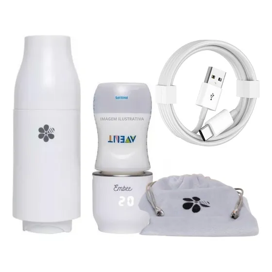 Aquecedor De Mamadeira Bebe Portatil Com Dosador De Formula
