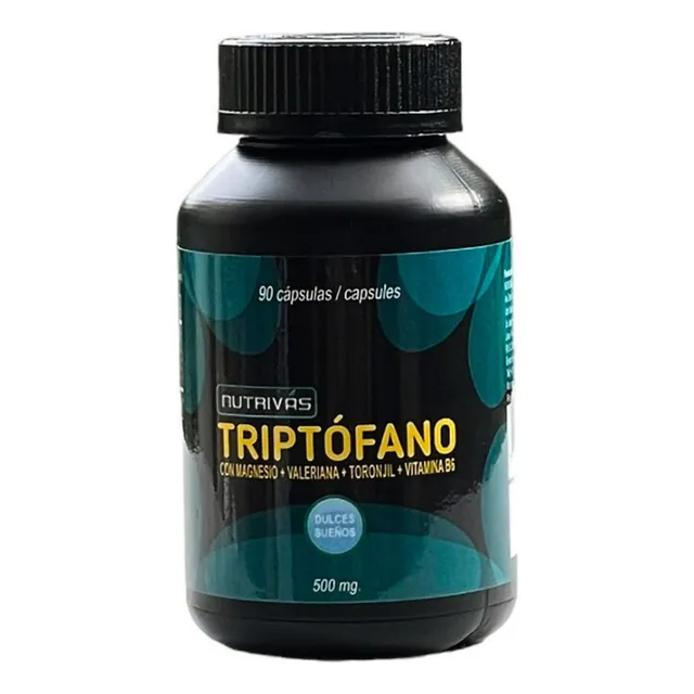 L-triptófano 90 Cápsulas 300mg Nutrivas