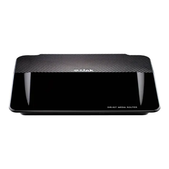 Router D-link Dir-827 Wifi 600mbps 4 Rj45 Gigabit Usb 3.0 Sd
