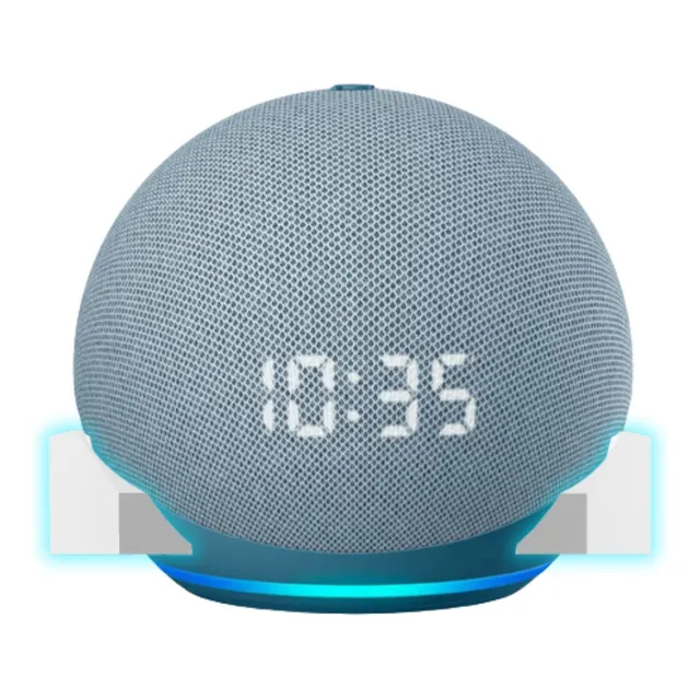 Base De Pared Para Alexa Echo Dot 4 Y 5 Soporte Bocina Reloj
