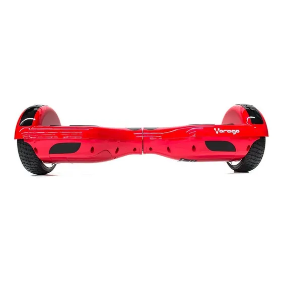 Hoverboard Eléctrico Vorago Hb-200 Patineta Eléctrica 12 Km/h Doble Motor 350w Batería 4400 Mah Luces Led Soporta 120 Kg Carcasa Antiflama Resistente A Salpicaduras Autonomía 15 Km Color Rojo