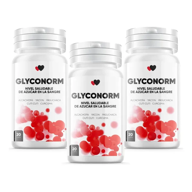 Pack 3x2 Suplemento Diuretico Natural Glyconorm