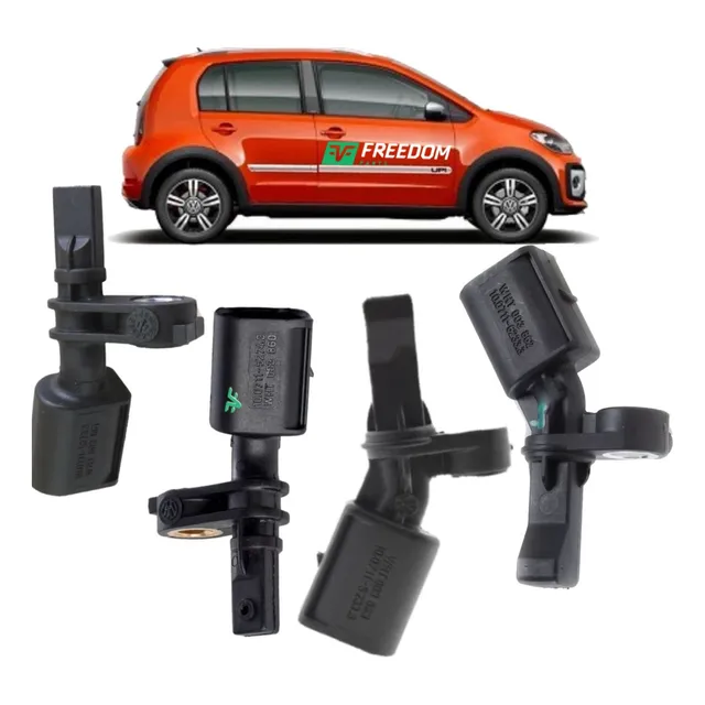 4 Sensor Freio Abs Diantei Traseiro Crossfox Up Fox Original