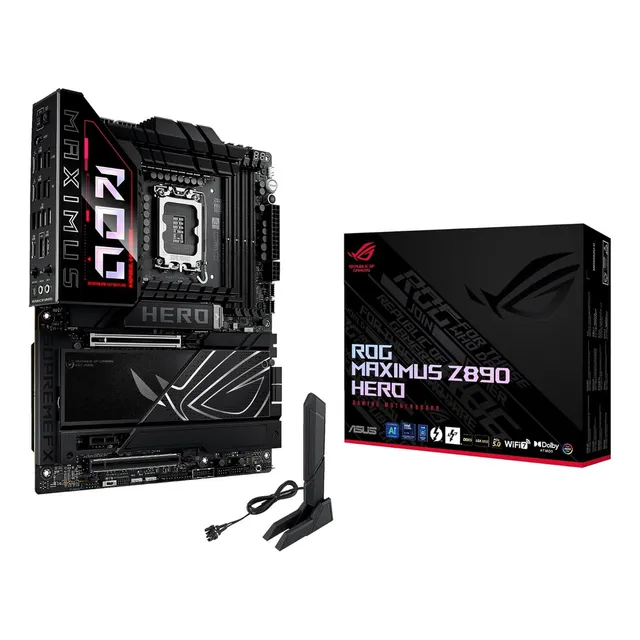 Placa Madre Asus Rog Maximus Z890 Hero Atx Ddr5 Lga1851 Color Negro