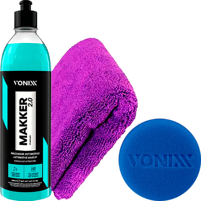 Makke Vonixx Maquiador Renova Pintura + Aplicador E Toalha Makke Vonixx Maquiador Renova Pintura + Aplicador E Toalha