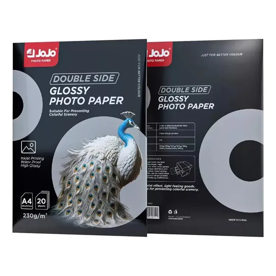 Papel Fotografico Brillante Doble Cara A4 230grs Profesional