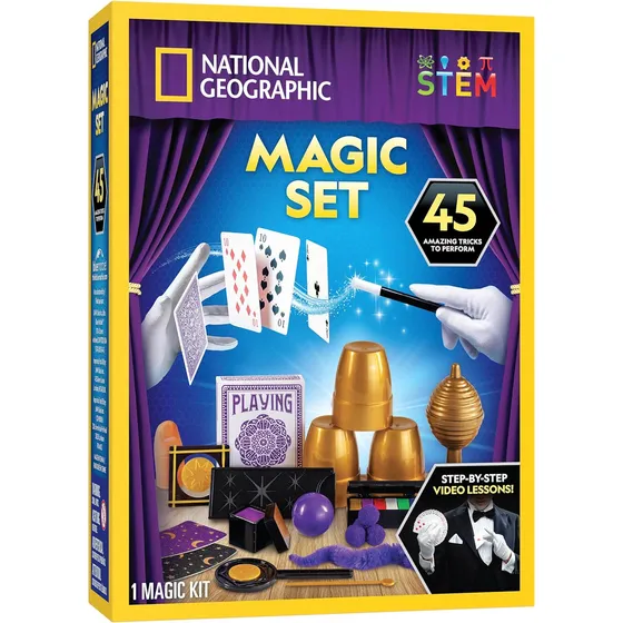 Juego De Magia Para Niños Con 45 Trucos Y Instrucciones En V
