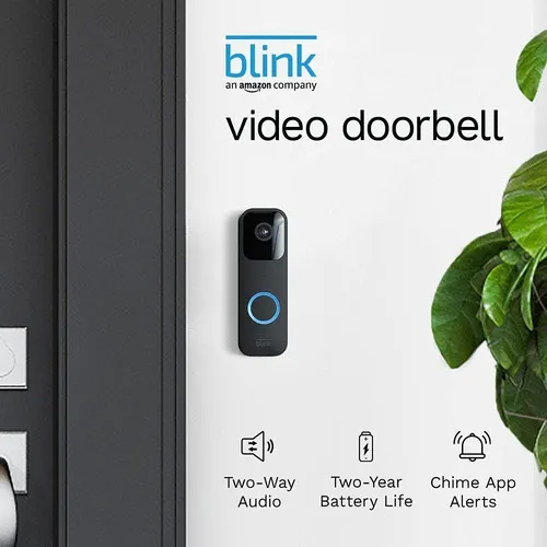 Timbre inteligente Blink Video Audio Video Alexa 24 V