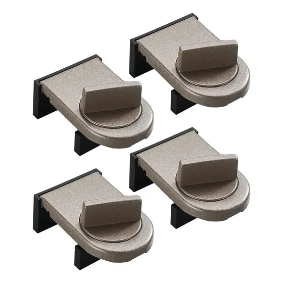 4 Uds Cerradura De Ventana Corredera Cerradura De Puerta