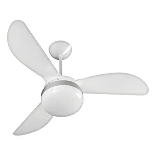 Ventilador De Teto Ventisol FĂȘnix Com 3 PĂĄs De PlĂĄstico Branco Estrutura Branco/silver, 96cm De DiĂąmetro Ventilador De Teto Ventisol FĂȘnix Com 3 PĂĄs De PlĂĄstico Branco Estrutura Branco/silver, 96cm De DiĂąmetro