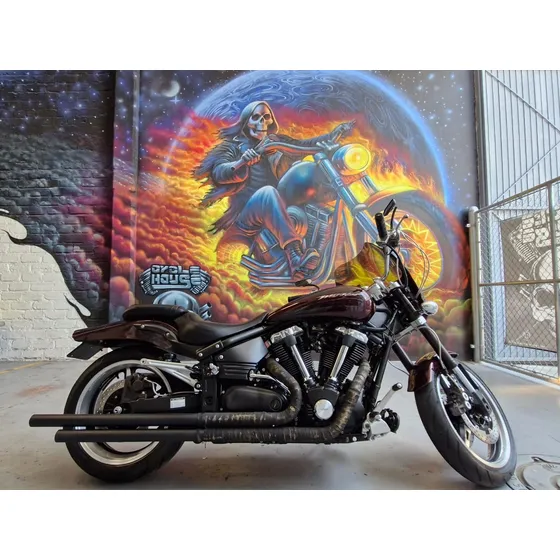 Yamaha Roadstar 1700 Warrior 05 Titulo Limpio Checala !!!!!!