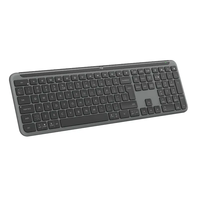 Teclado Inalámbrico Logitech Signature Slim K950 Grafito Idioma español