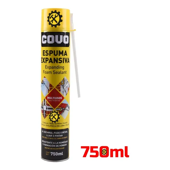Espuma Expansiva Covo 750ml De Poliuretano