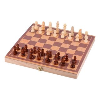 Juego Tablero Ajedrez Portatil Plegable Madera Profesional Juego Tablero Ajedrez Portatil Plegable Madera Profesional